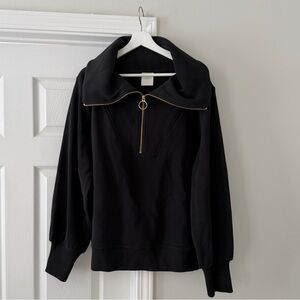 Varley Vine Half Zip Pullover Size Large NWT